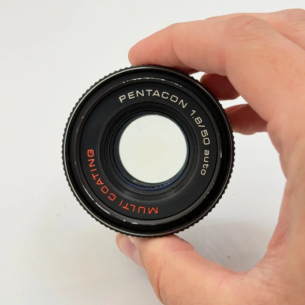 Pentacon 50mm f1.8 Auto Multi Coating M42 Mount Prime Lens *Aperture Issue Read*